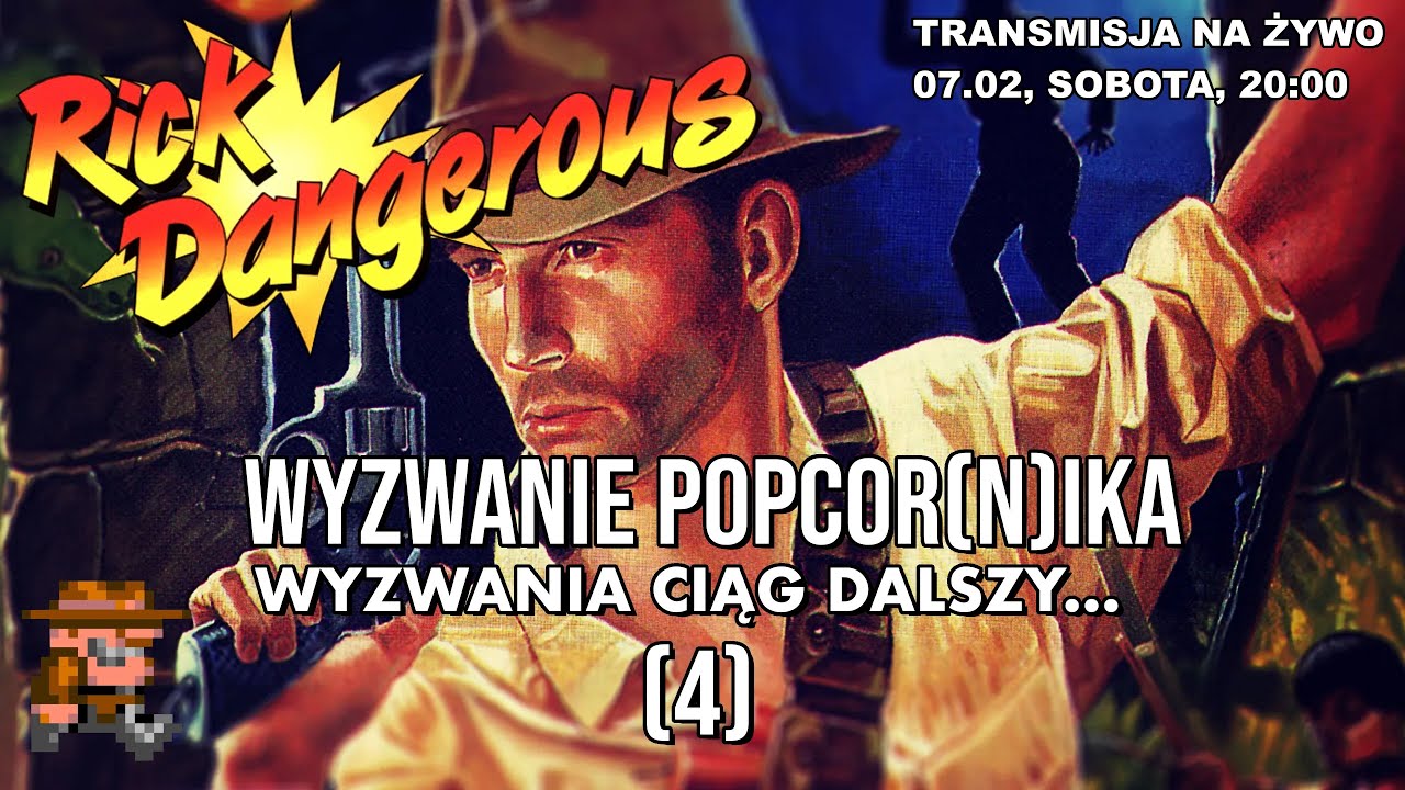 Rick Dangerous - WYZWANIE POPCOR[N]ICKA - wyzwania ciąg dalszy  (4) | Amiga 1200