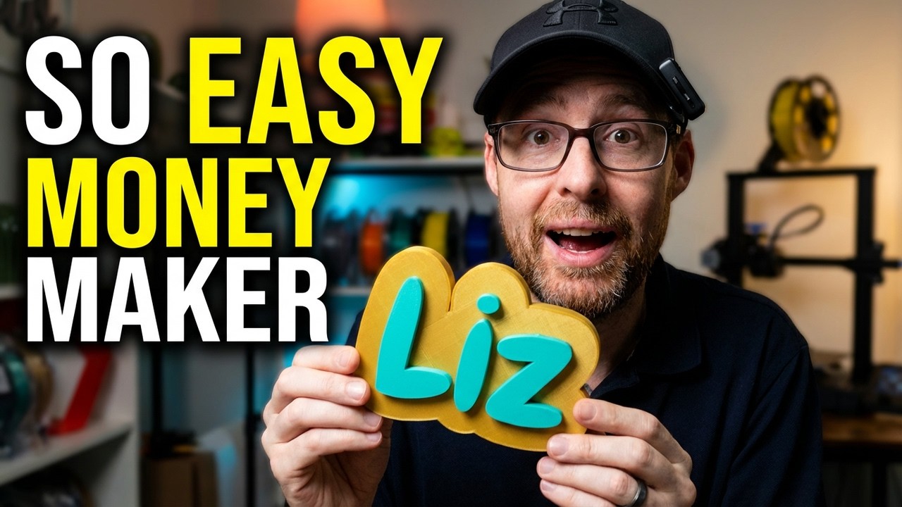 Perfect 3D Print Project: Custom Nameplates