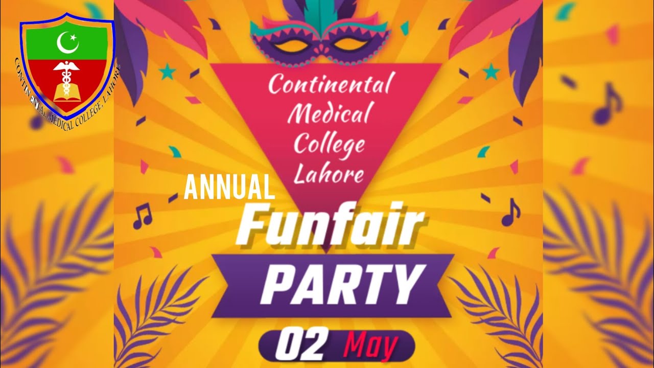 Annual Funfair of Continental Medical College Lahore | CMC 02-MAY-2024