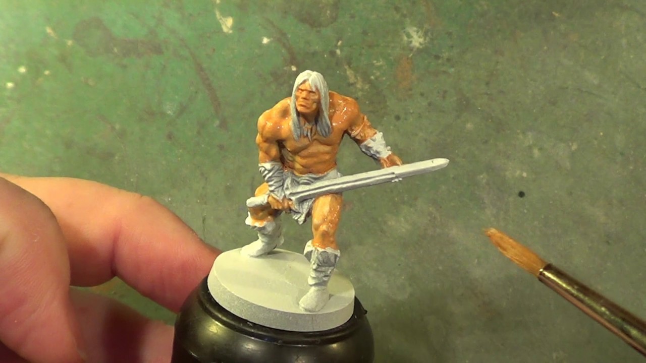 Painting Conan The Base Set Conan Part 1