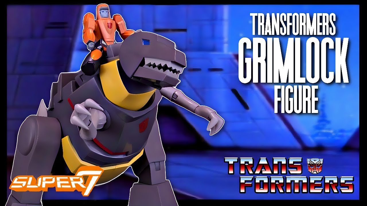 Super7 Transformers Ultimates Grimlock Figure @The Review Spot