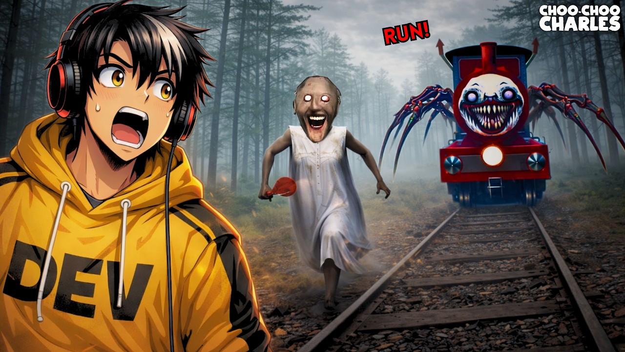 ANZU SENPAI Plays CHOO CHOO CHARLES | New Rocket Weapon