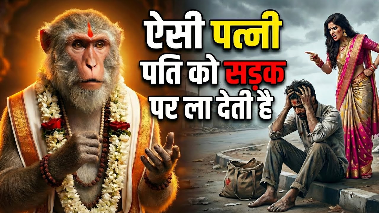 ऐसी पत्नी पति को सड़क पर ला देती है! भूलकर भी ये गलती न करें 😱 | Satya Prem Vani 