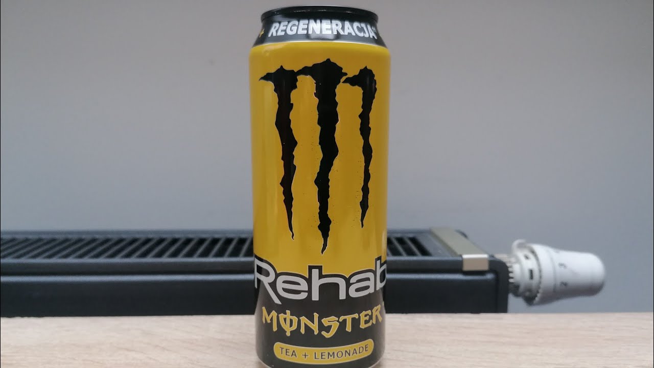 Monster Rehab Regeneracja (Recover) Lemon. Test i Recenzja. REHABY W POLSCE O KURŁA! 