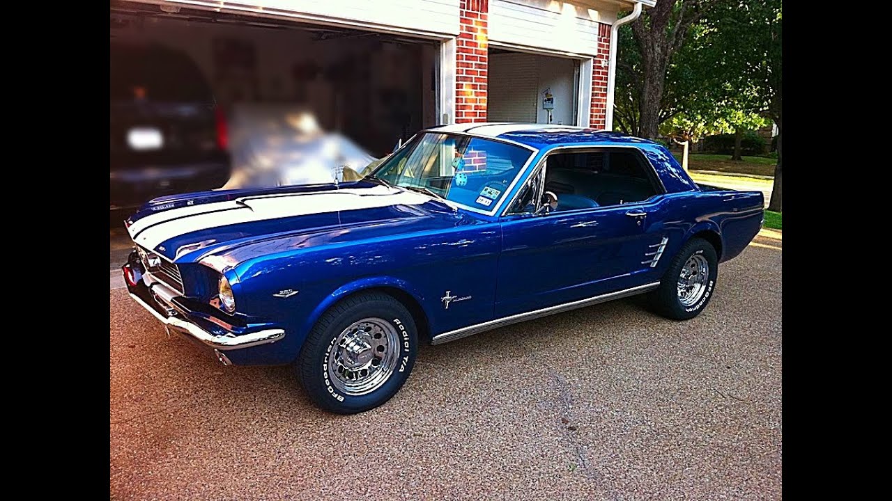 1966 Ford Mustang Exhaust Sound Thumpr Cam