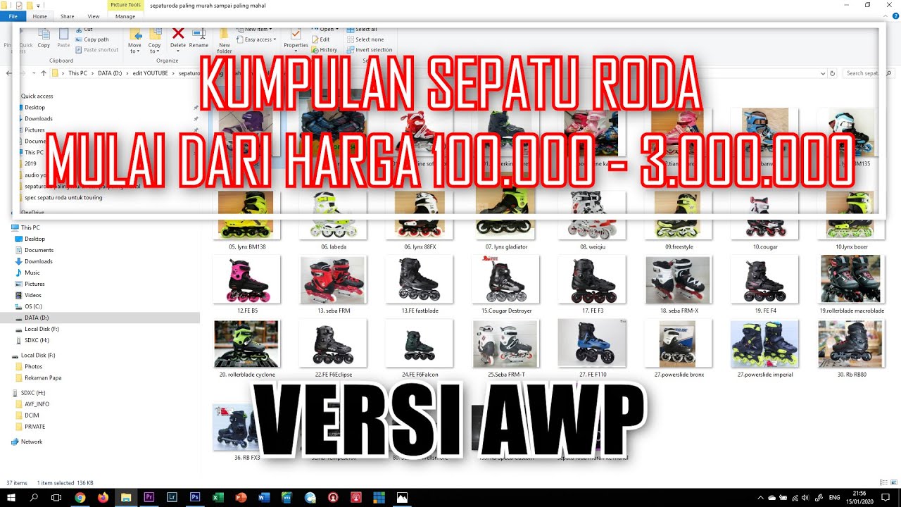 KUMPULAN PILIHAN SEPATU RODA PEMULA 100RB   3JT