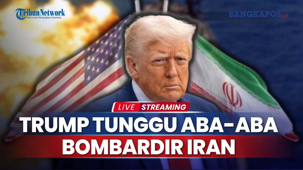 Trump Bersiap Gempur Teheran Tunggu Aba-aba 2 Orang, Kapal Induk Iran Menyelinap Dekati Armada AS