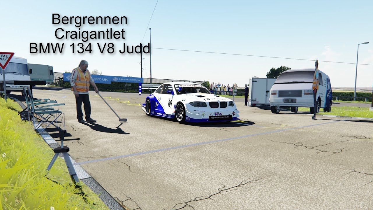 Bergrennen Craigantlet mit dem Auto von Georg Plasa