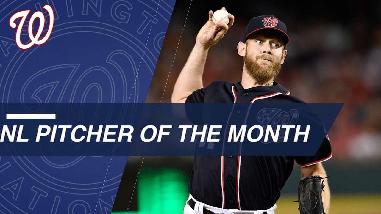 Pitcher of the Month: Stephen Strasburg