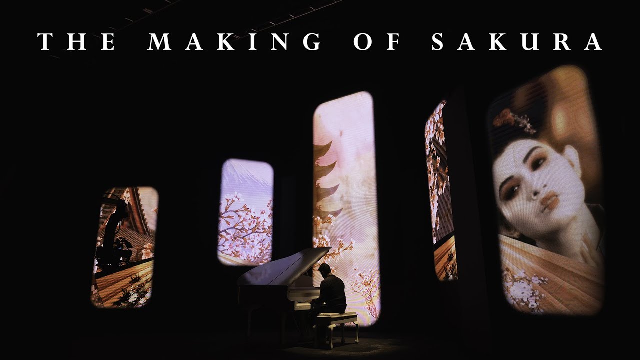 The Making of Sakura - Charitha Attalage ft. Manasick