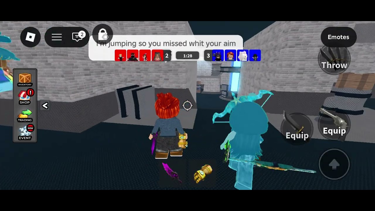 Destroying aim bot(he won and sorry theirs violence in chat so don't look if you don't like and sub)