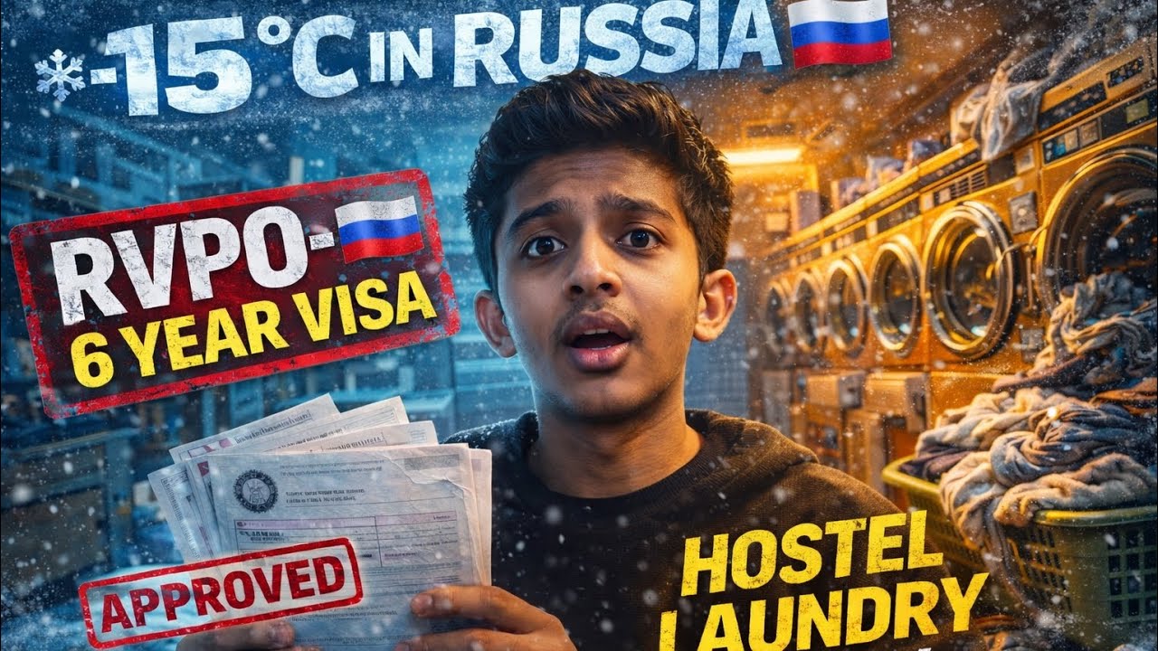 Hostel Life + RVPO Documents in Russia | 6-Year Visa Journey | MBBS Vlog 🇷🇺