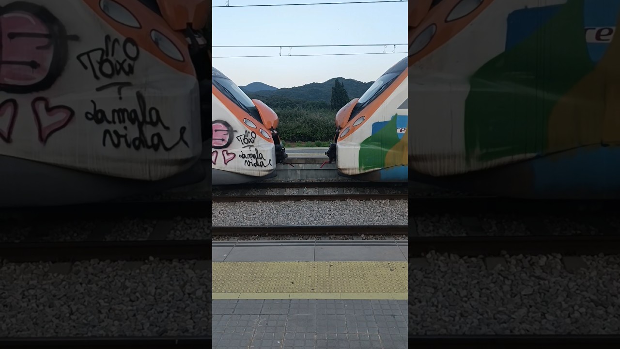 civia 465+465 acopl&aacute;ndose en sant celoni