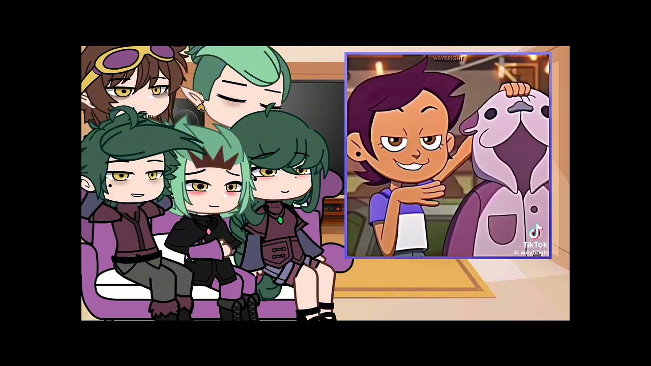 Past blight family react to luz / future luz! / short / lumity / SPOILERS!!