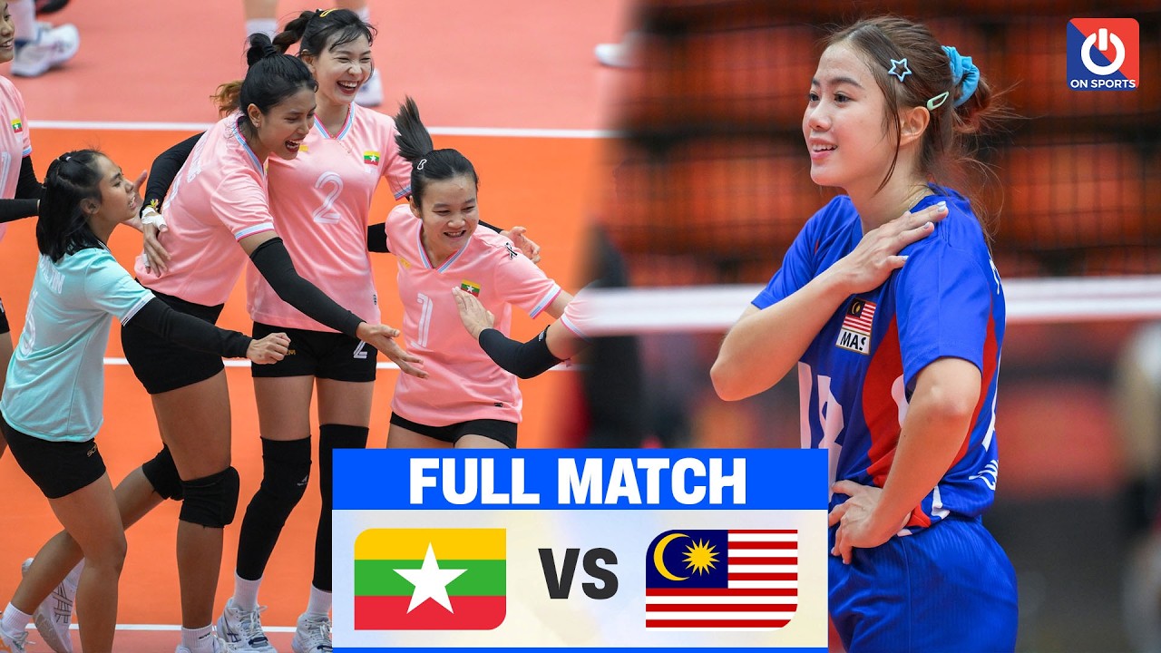 FULL HD | MYANMAR vs MALAYSIA | Thu Zar Aung vs. Huey Chiao Goh - Cân tài cân sức