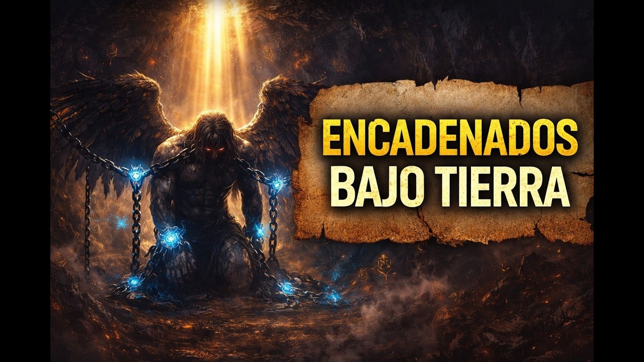 Los Ángeles Encadenados Bajo la Tierra: El Oscuro Secreto Prohibido del Libro de Enoc 🔥📜✨
