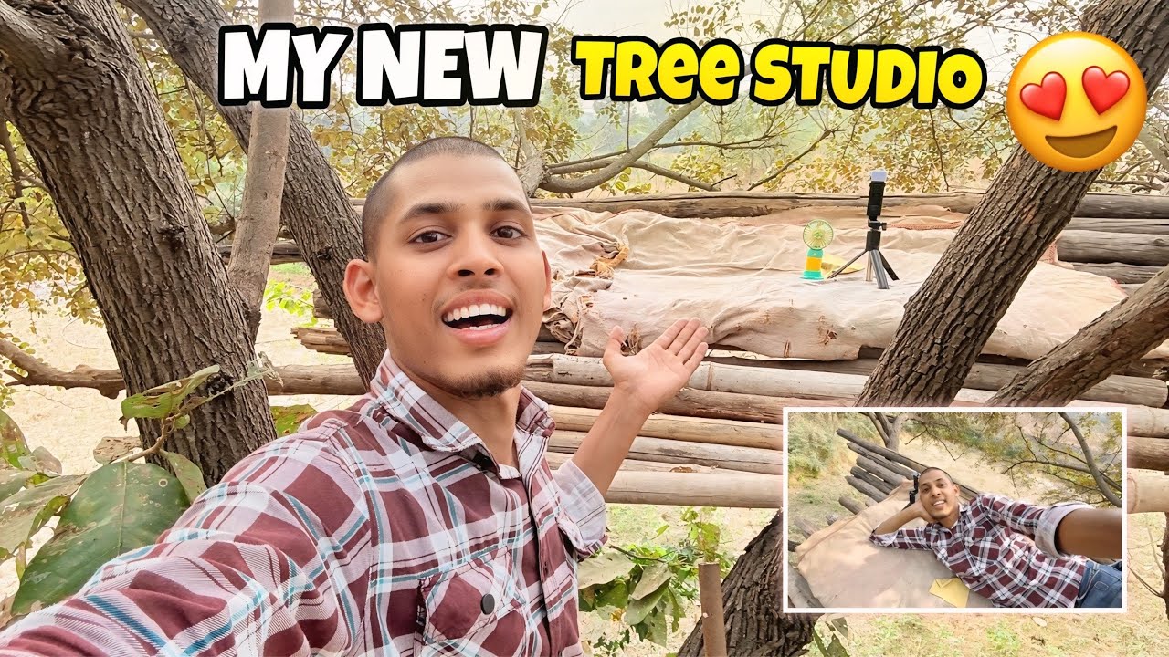 My New YouTube Tree 🌳 Studio Tour 😍