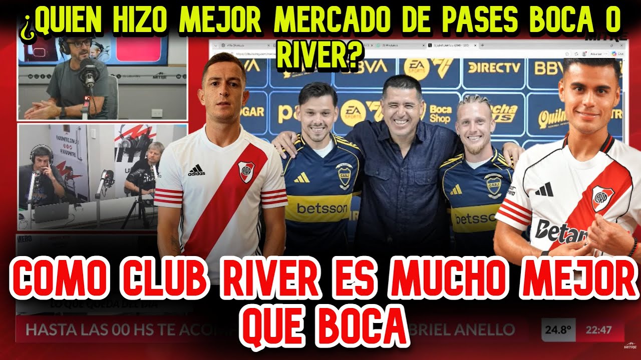 Equipo Anello: Con la llegada de Ascacibar ¿Quien se reforzó mejor, River, Boca, Racing?