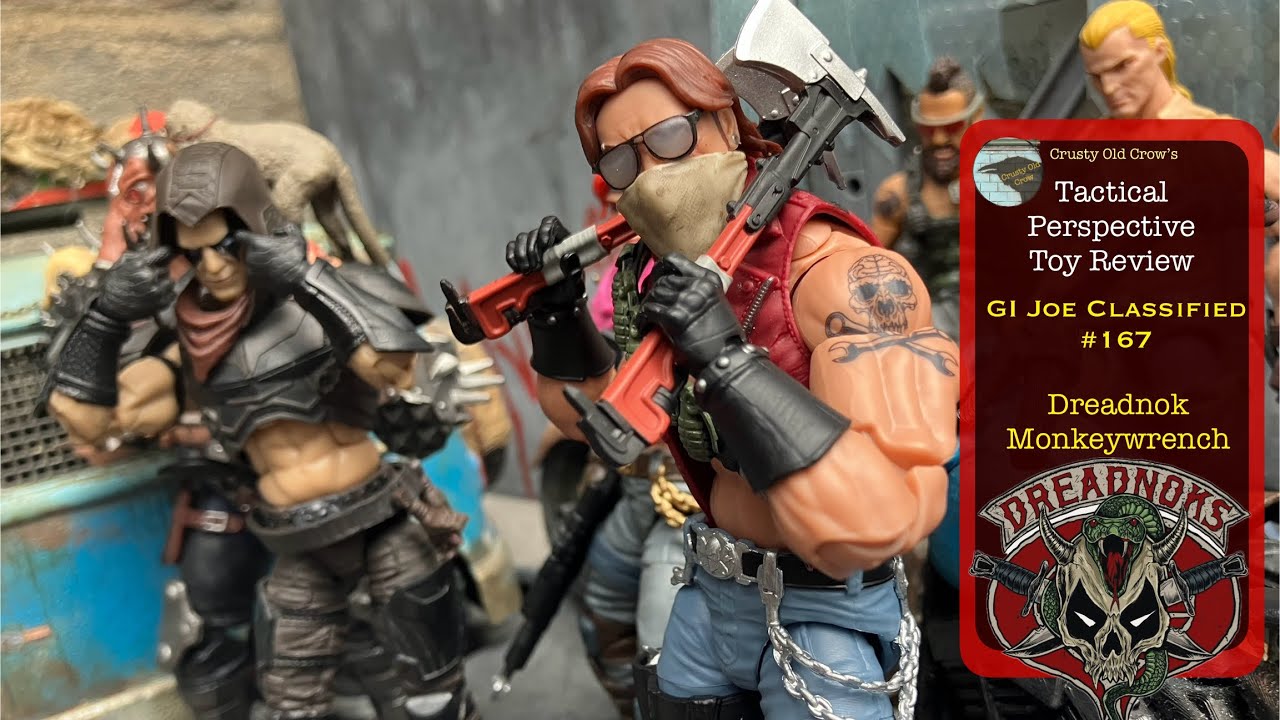 GI Joe Classified #167- “ Dreadnok Monkeywrench”- the Tactical Perspective Toy Review