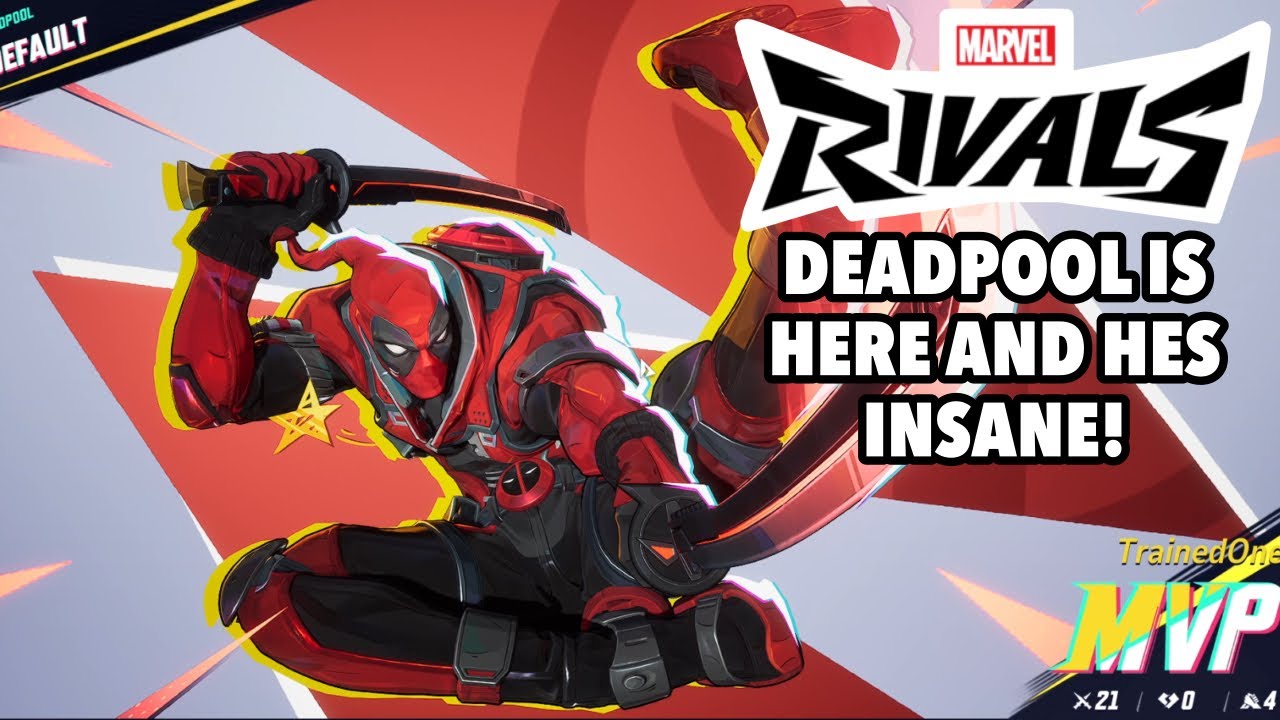 Deadpool Is Here And HE'S CRAZY (how do you even play him?) | Marvel Rivals