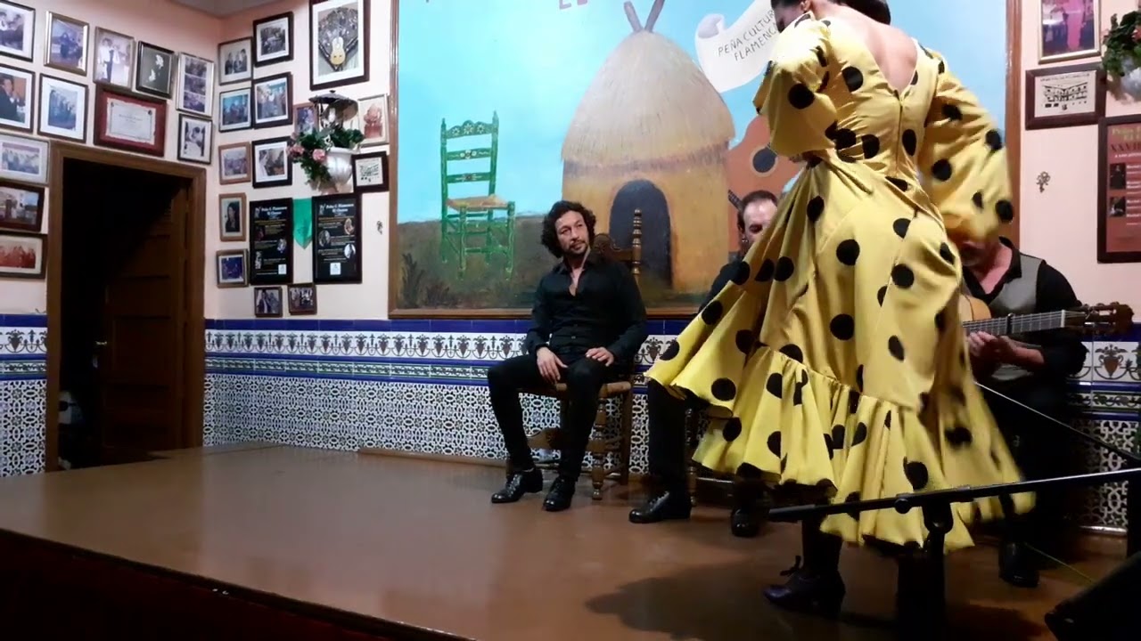 XXIX semana cultural flamenca grupo de baile de Rocío Reyes  baile  soleá por bulería
