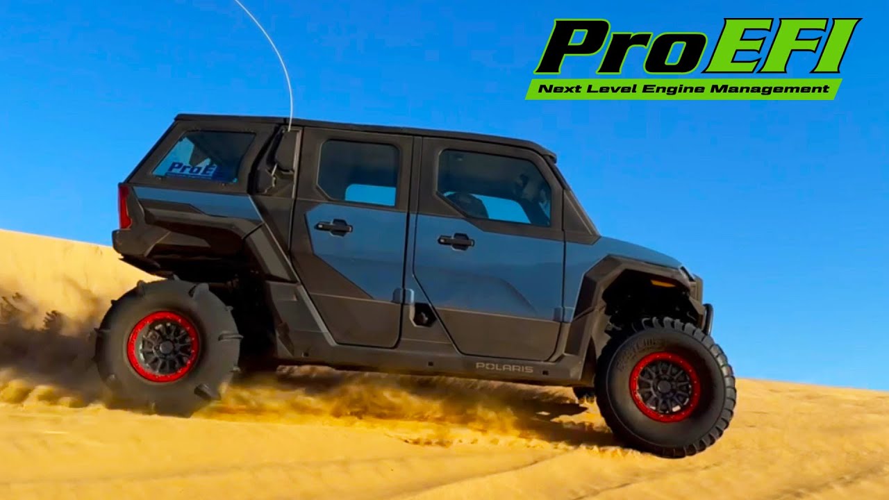 Polaris Xpedition Turbo rips at Glamis! Pro Efi