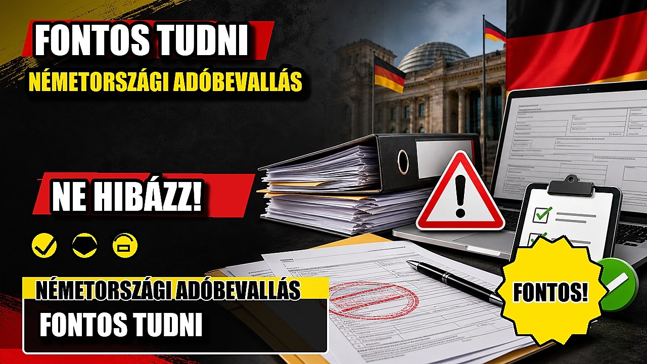 #108 Németországi adóbevallás elkészítése sorozat 1. része