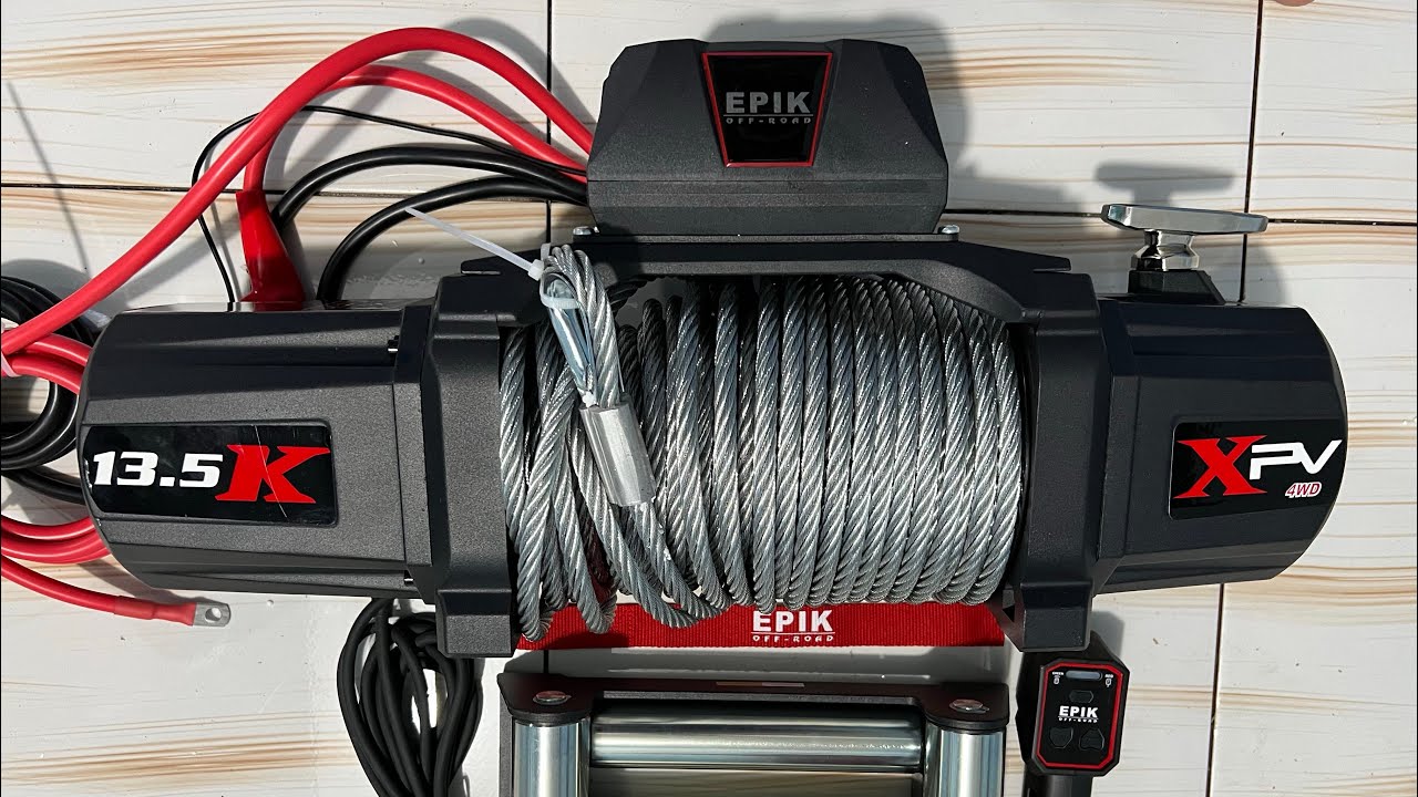 Unboxing winch epik 13500