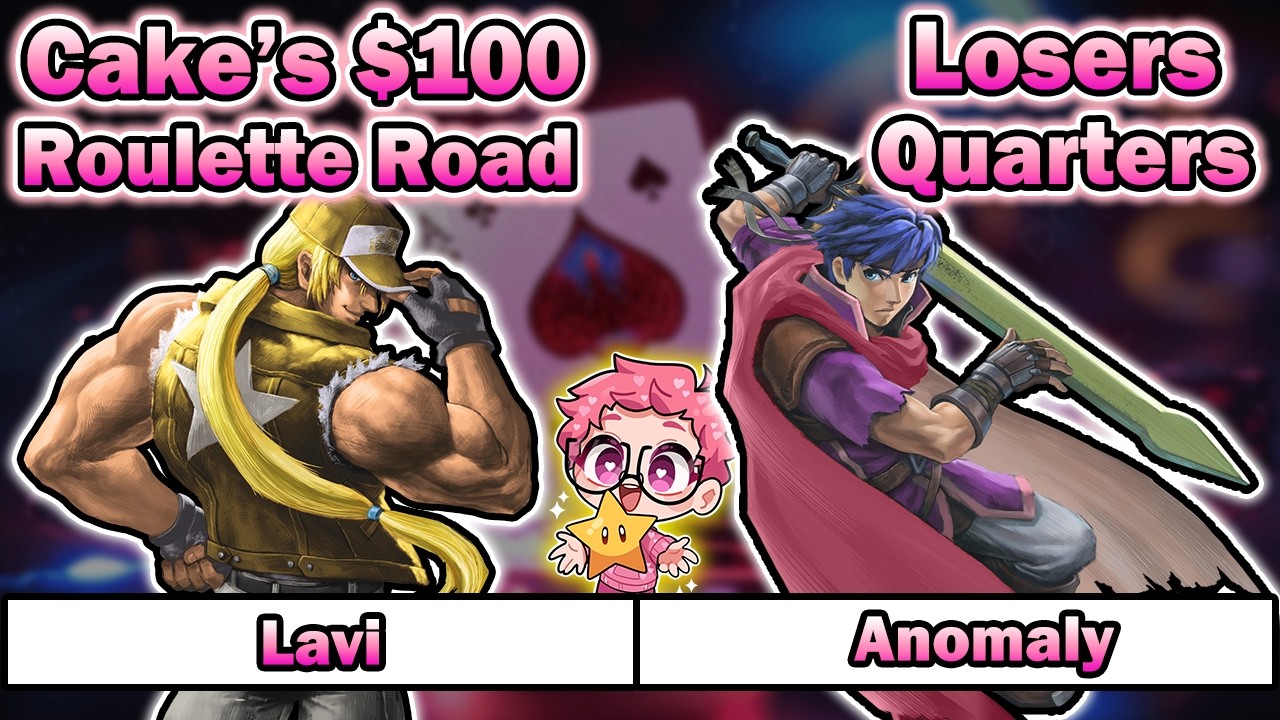 Cake's $100 Roulette Road - Lavi Vs Anomaly (LQF)
