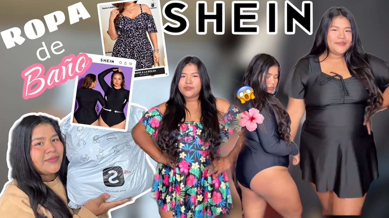 👙TRAJES de BAÑO PLUS SIZE de SHEIN / para gorditas