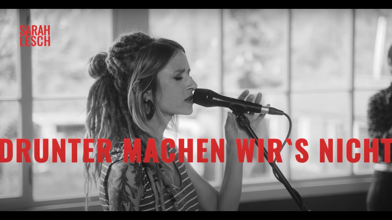 Sarah Lesch - Drunter machen wir's nicht (Offizielles Musikvideo)