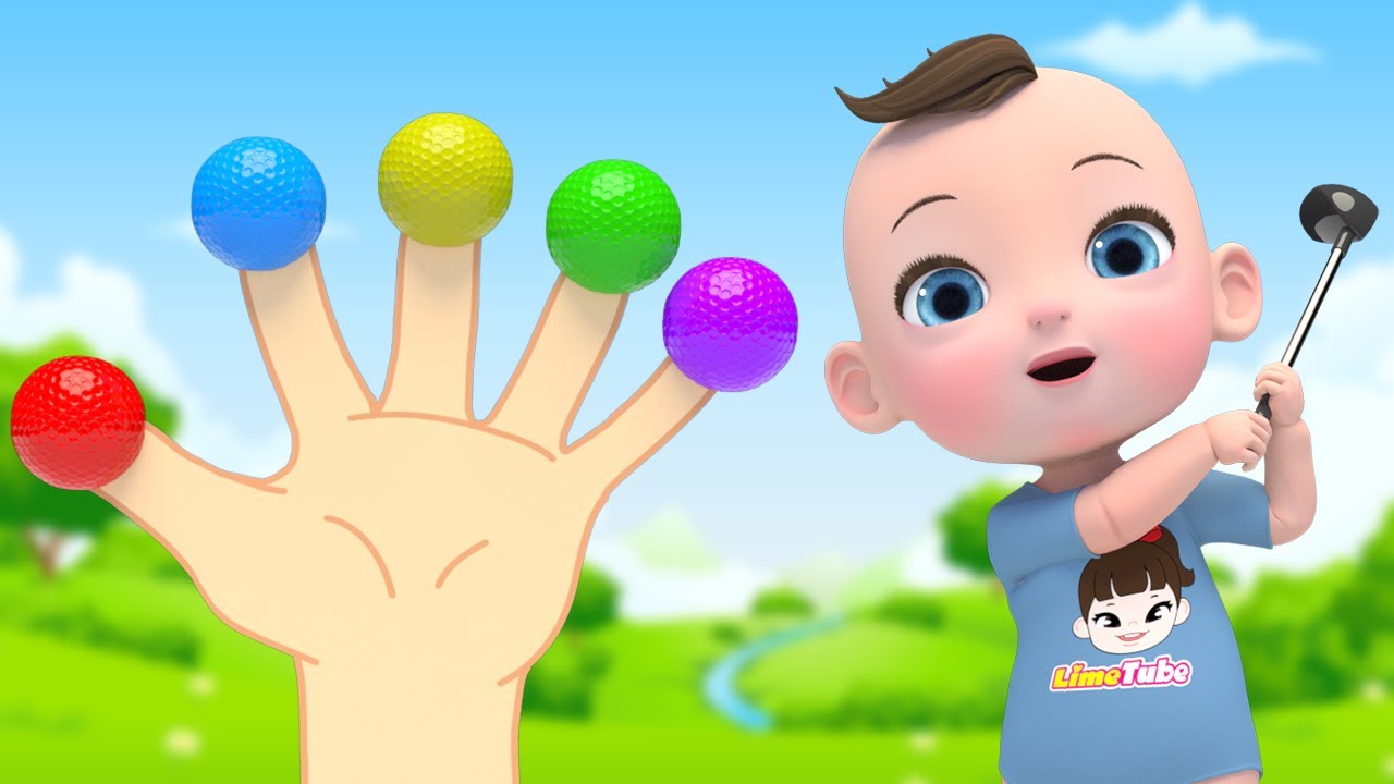 Finger Family Good Habits Song 👶 Learn Numbers | Lime And Toys Nursery Rhymes & Kids Songs