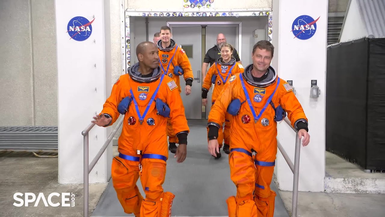 NASA's Artemis 2 astronauts tackle emergency spacecraft escape drill at night