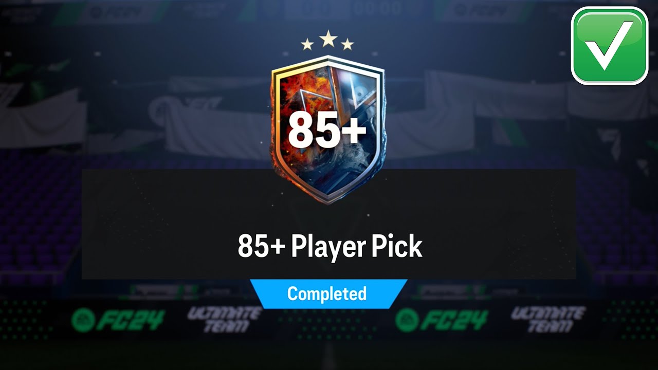 EAFC 24 85+ PLAYER PICK SBC COMPLETED (EAFC 85+ PLAYER PICK)