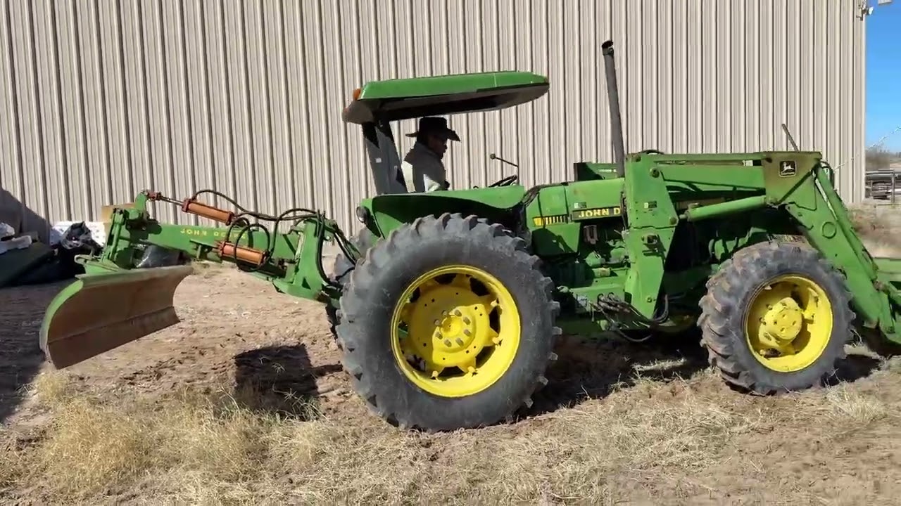 John Deere 2355 Tractor With Bucket and Blade Demo | RT66 Auctions |Lot 2I | Brock’s Rockets Auction