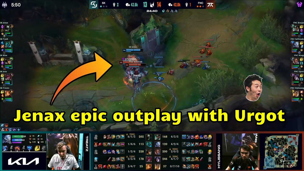 URGOD Jenax outplaying in LEC