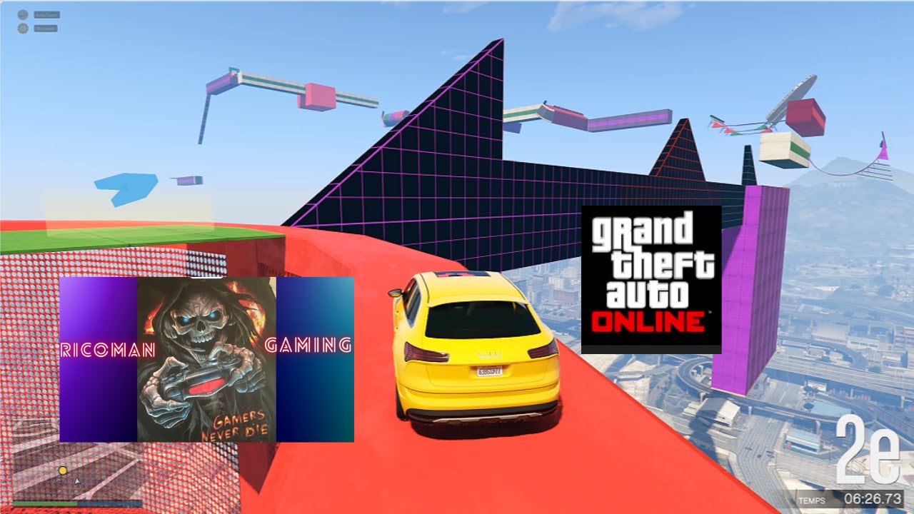 #GTA5 pc PARKOUR  I - WAGON TRES FUN AVEC @AresTeam ( @OZ_1986 )