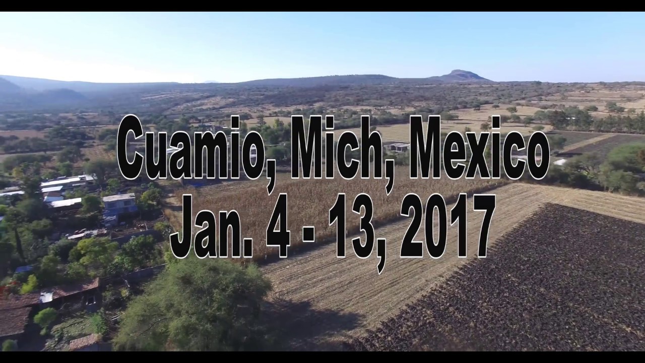 Drone Tour of Cuamio, Mich, Mexico with Drone Crash