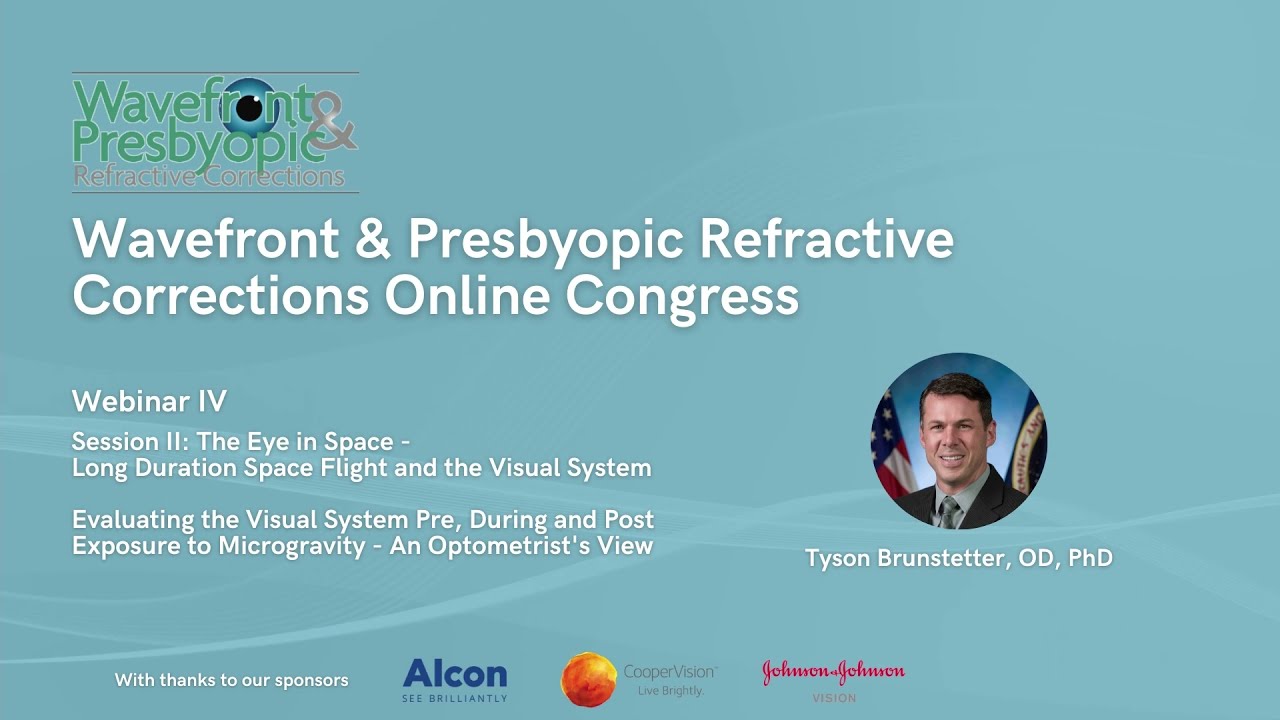 Wavefront Congress Webinar IV   Tyson Brunstetter