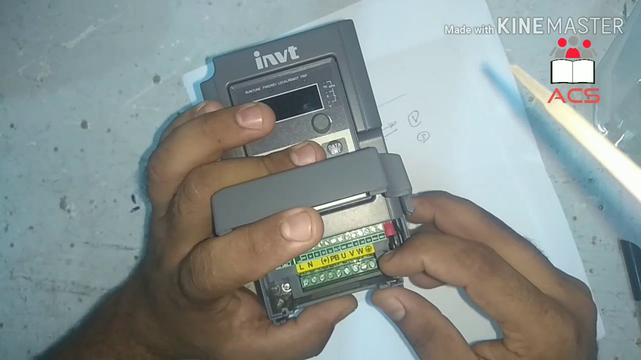 الانفرتر ببساطة (VFD)
