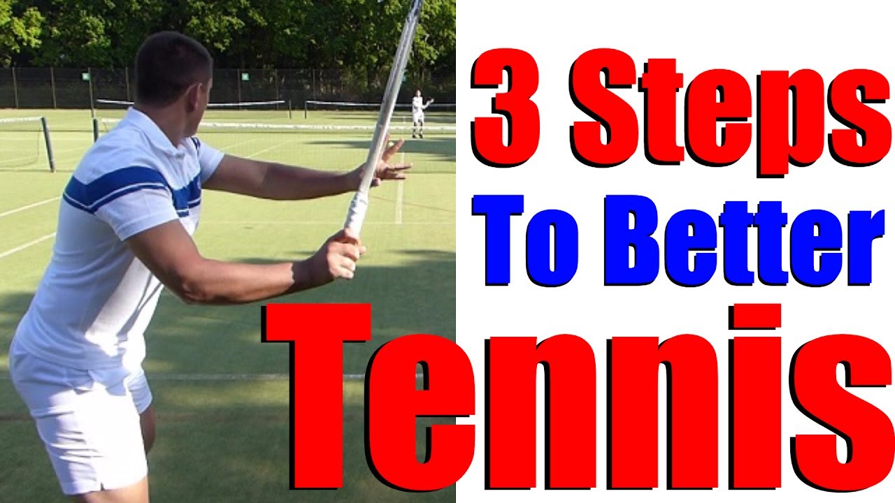 How To Play Better Tennis In 3 Steps - A Must See Tennis Lesson