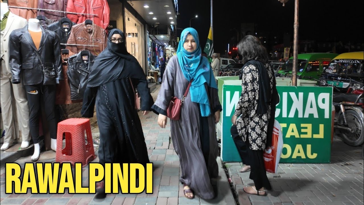 Saddar Rawalpindi 🇵🇰 Night Walking Tour | 4K Pakistan Street Life 2025