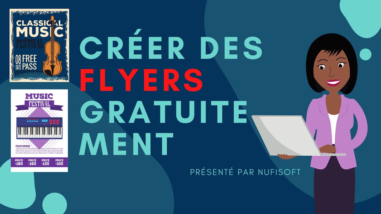 Créer de magnifiques flyers gratuitement pour votre campagne marketting