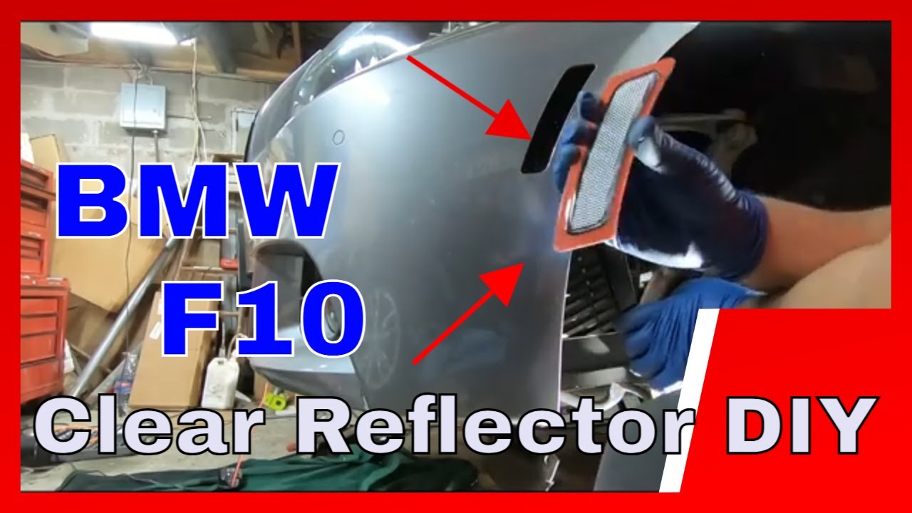 Модернизация отражателя переднего бампера BMW F10