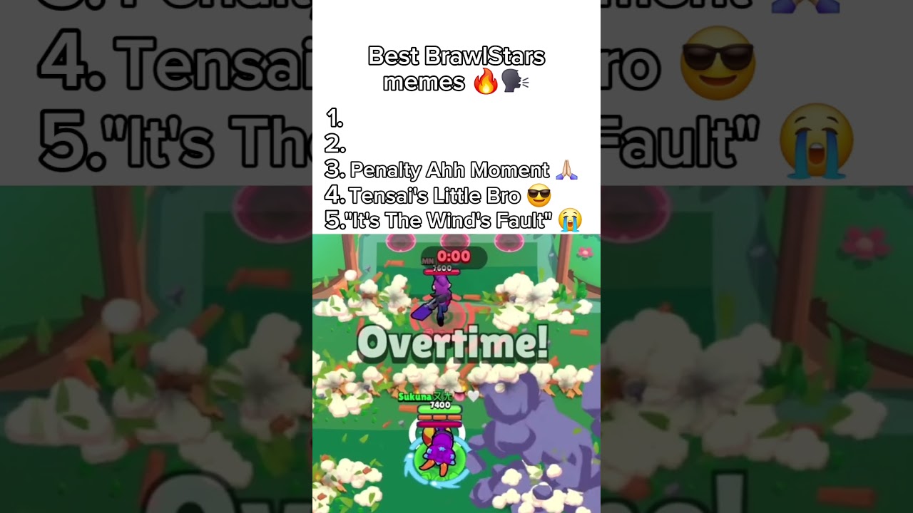 Best BrawlStars Memes! 😱🔥#мем #brawlstars #funny #memes #brawlstarsshorts #bs#топ #viral #trending
