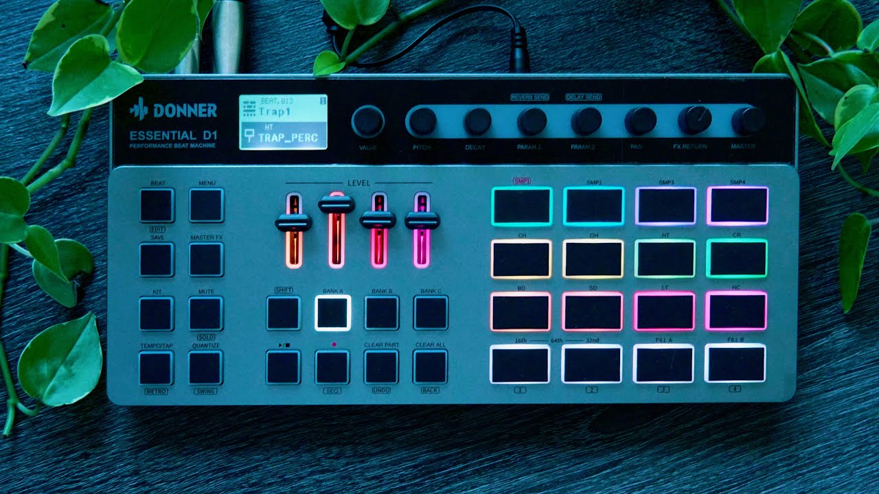 Donner Essential D1 Performance Beat Machine: a brand new budget groovebox, is it right for you?
