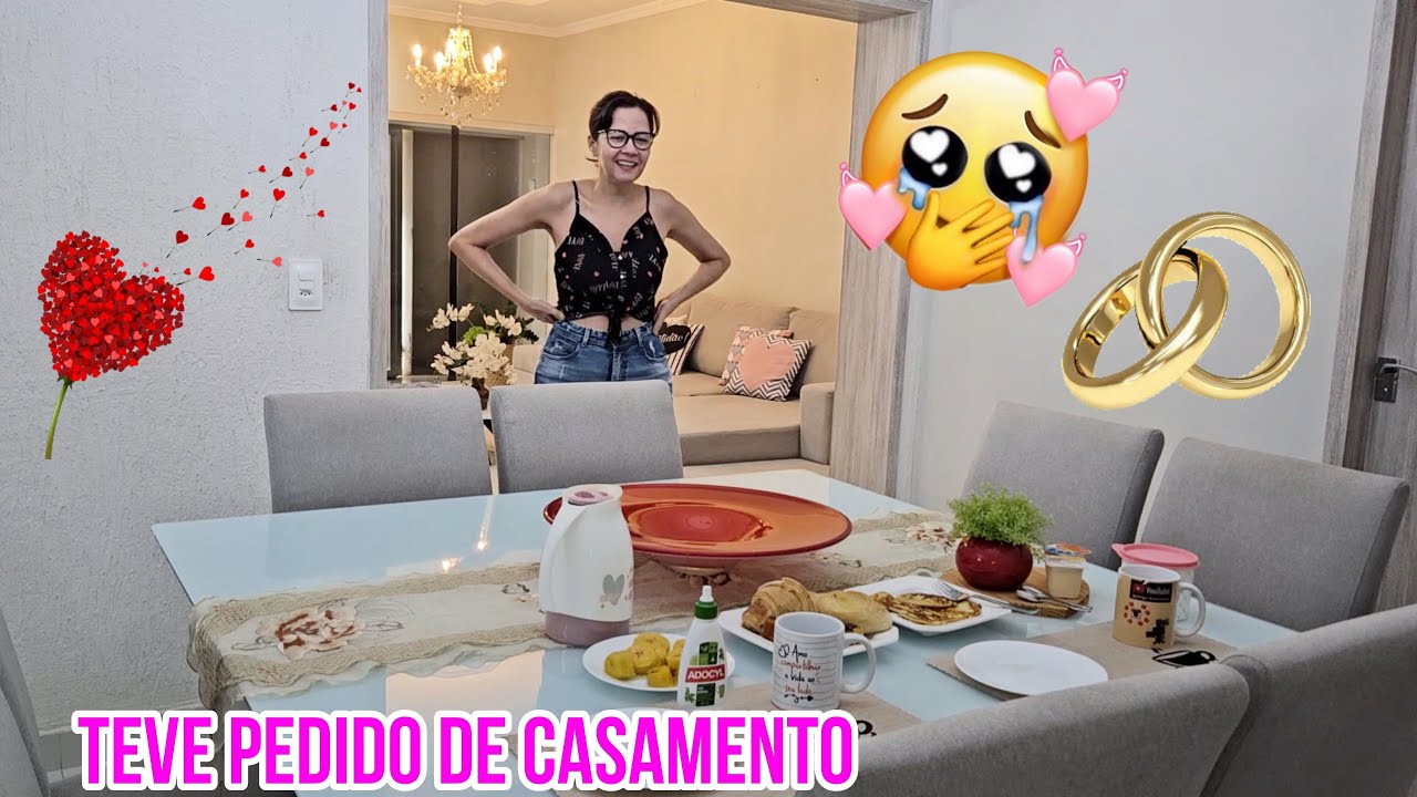 FUI PEDIDA EM CASAMENTO | ELE LITERALMENTE ME SURPREENDEU
