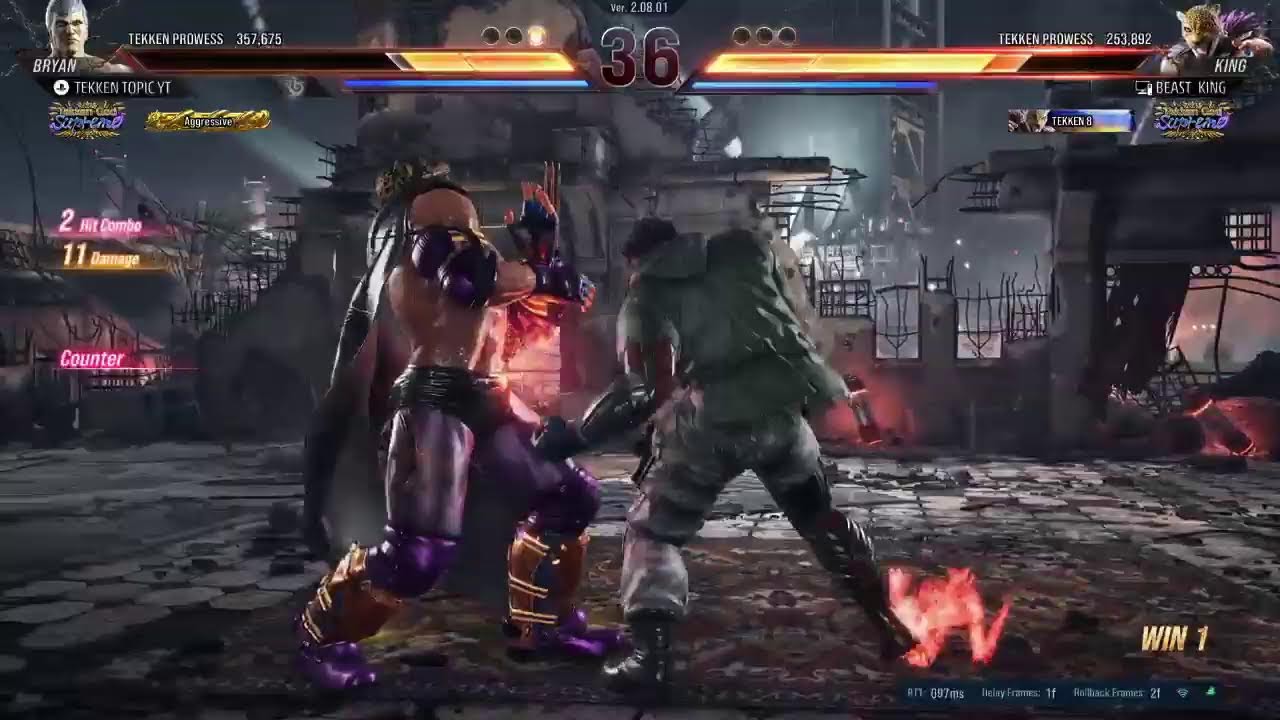 Tekken 8 Session 2 Bryan Fury | Streaming #382 | #rankmatches #sessions