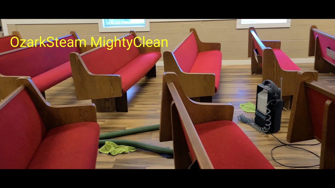Cleaning Church Pews! MightyClean Experience
