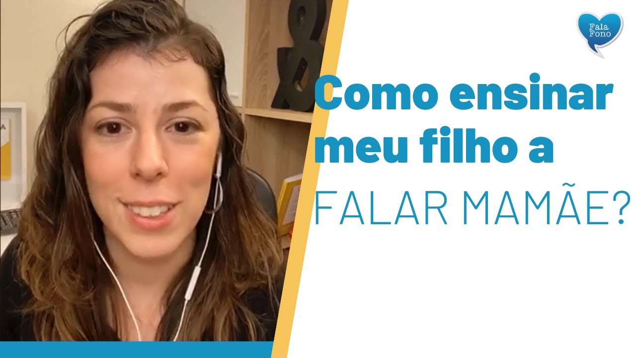 Como ensinar a criança a falar mamãe